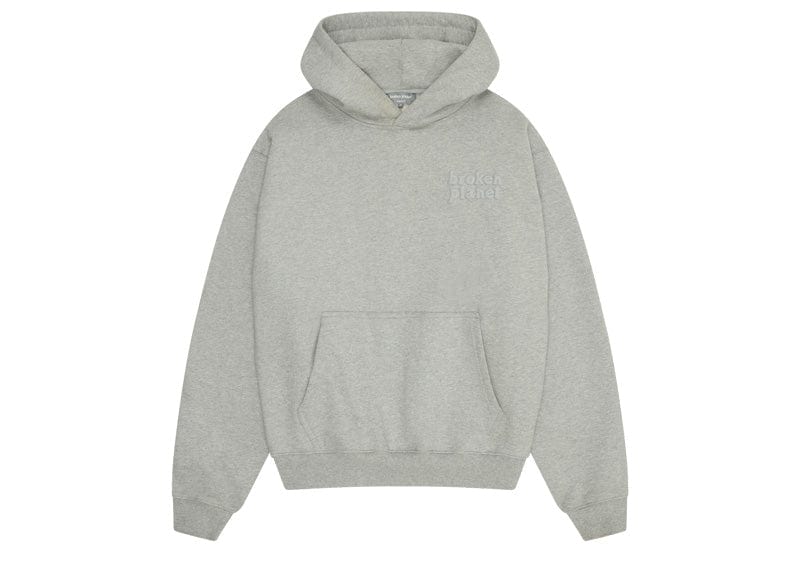 Broken Planet Basics Hoodie Heather Grey