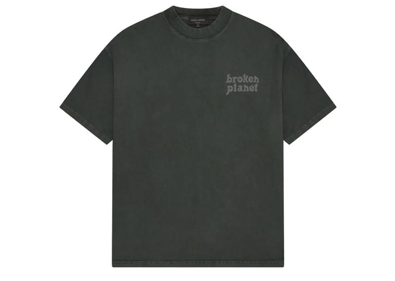 Broken Planet Basics T-Shirt Washed Soot Black