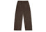 Broken Planet Basics Wide Leg Sweatpants Washed Mocha Brown