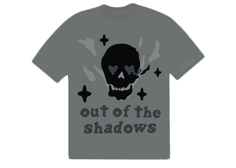 Broken Planet Out of the Shadows T-shirt Shadow Grey