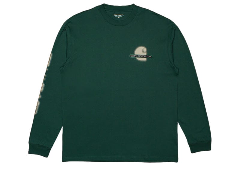 Carhartt Electronics T-Shirt L/S Discovery Green