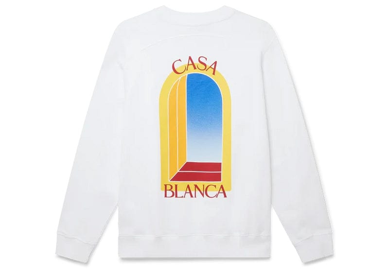 Casablanca L'Arche de Jour Sweatshirt White/Multi