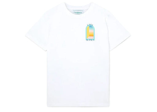 Casablanca T-Shirt L'arc Colore Printed White