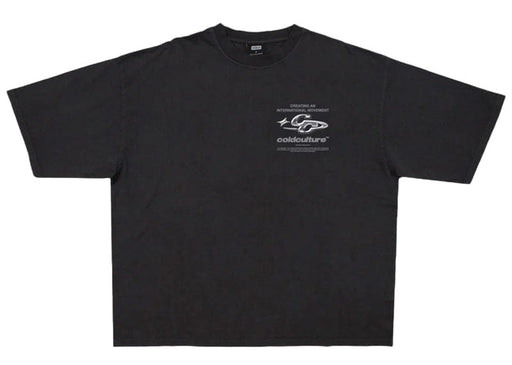 Cold Culture Sprarkly Tee Black