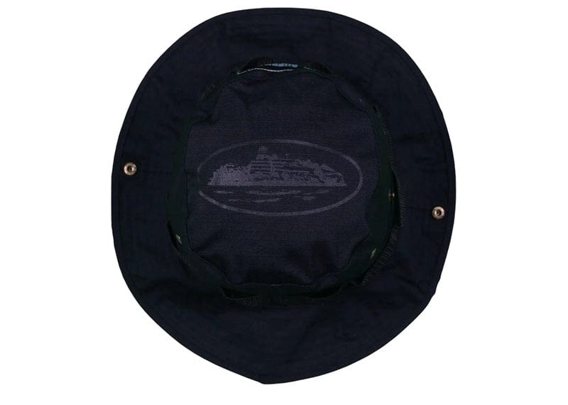 Corteiz Alcatraz Bucket Hat Triple Black