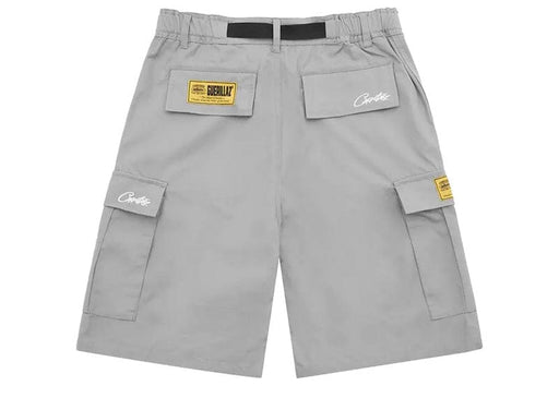 Corteiz Alcatraz Cargo Shorts Grey