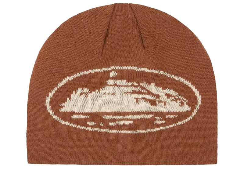 Corteiz Alcatraz Skully Brown