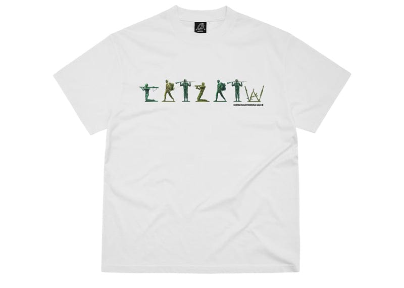 Corteiz Army Alphabet Tee White