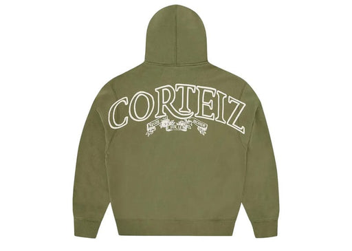 Corteiz CRTZ Superior Royale Zip Hoodie Olive