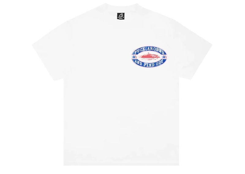 CORTEIZ FUCK AROUND TEE WHITE