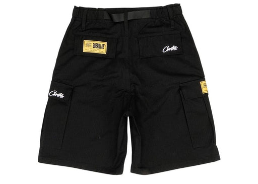 Corteiz Guerillaz 2022* Cargo Shorts Black