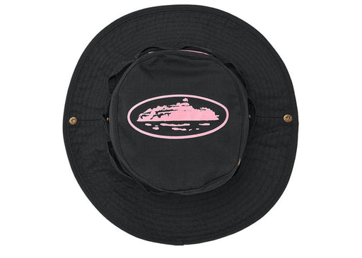 Corteiz Guerillaz Bucket Hat Black/Pink