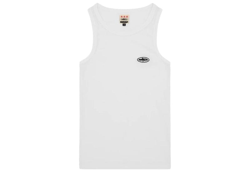 Corteiz HMP Essentials Tank Top White Single