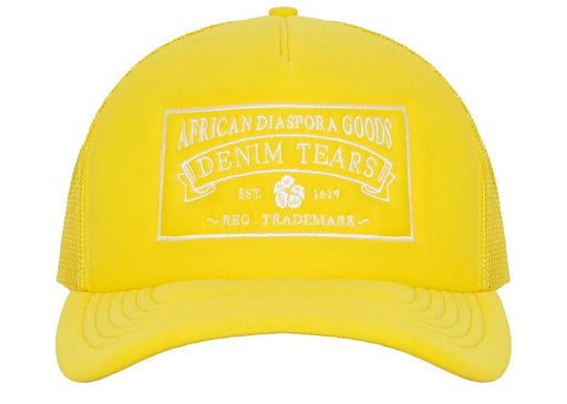 Denim Tears ADG Yellow Trucker Hat