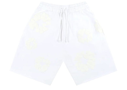 Denim Tears Mono Cotton Wreath Shorts White