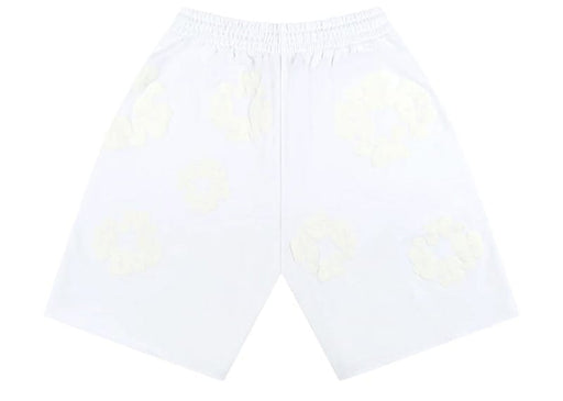 Denim Tears Mono Cotton Wreath Shorts White