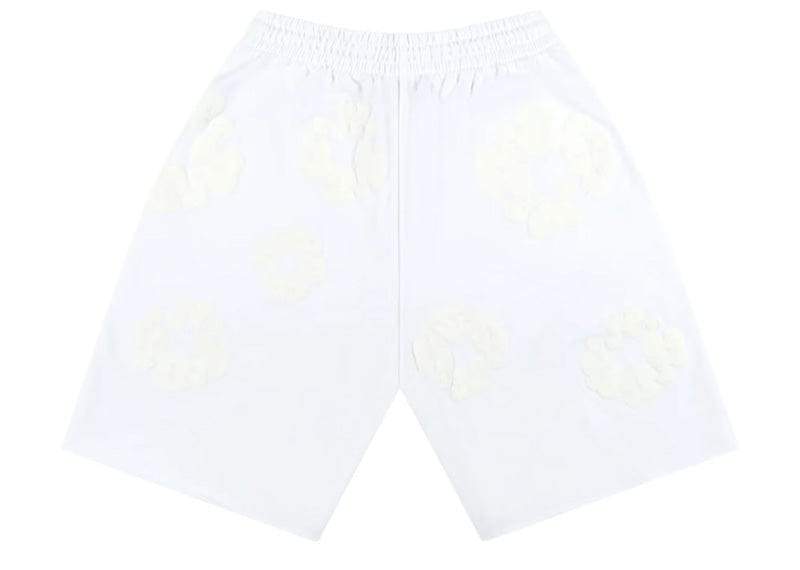 Denim Tears Mono Cotton Wreath Shorts White