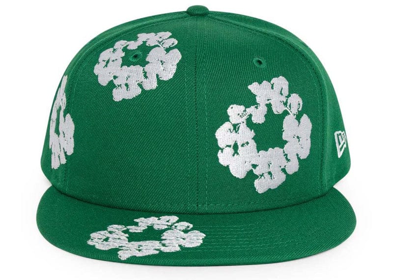 Denim Tears New Era Cotton Wreath 59/50 Cap Green