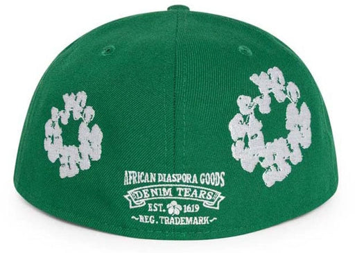 Denim Tears New Era Cotton Wreath 59/50 Cap Green