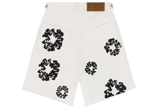 Denim Tears The Cotton Wreath Jean Short White