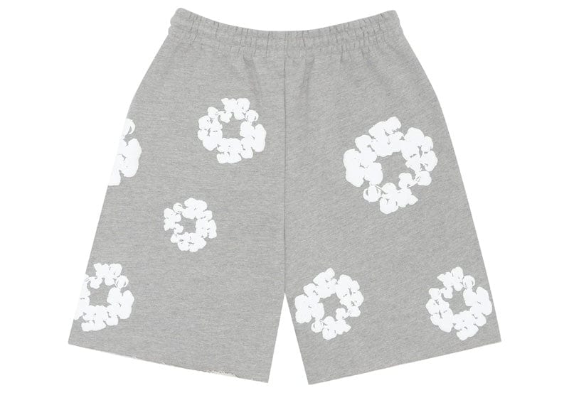 Denim Tears The Cotton Wreath Shorts Grey