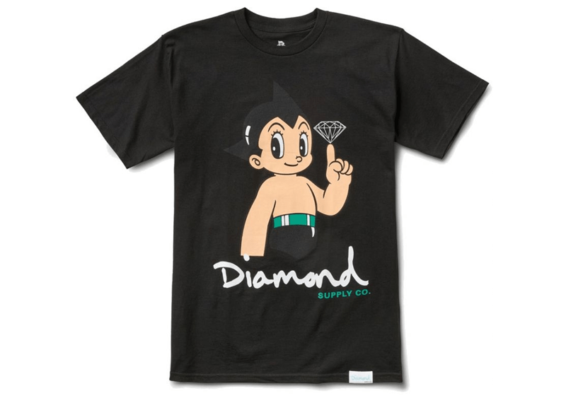 Diamond Supply x Astro Boy black T-shirt