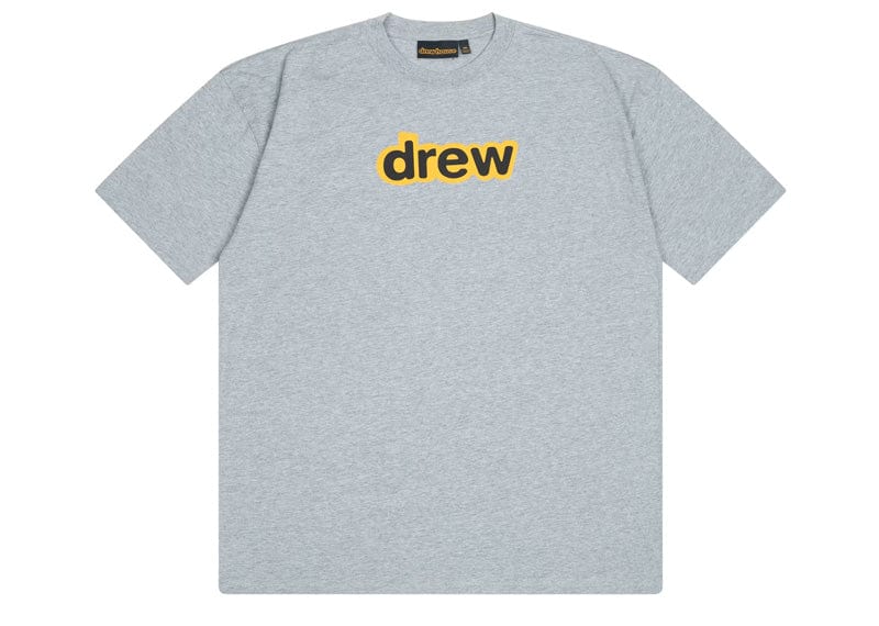 drew house secret ss tee heather grey