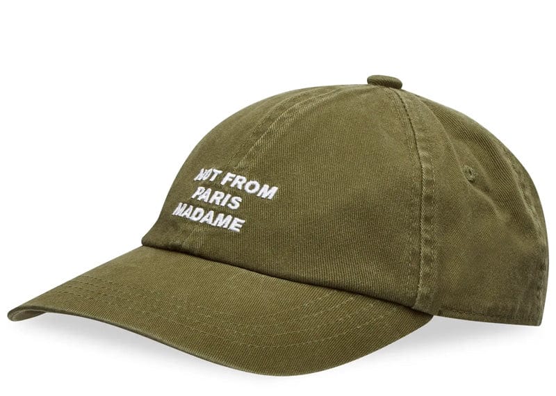 Drôle de Monsieur La Casquette Slogan Cap Khaki