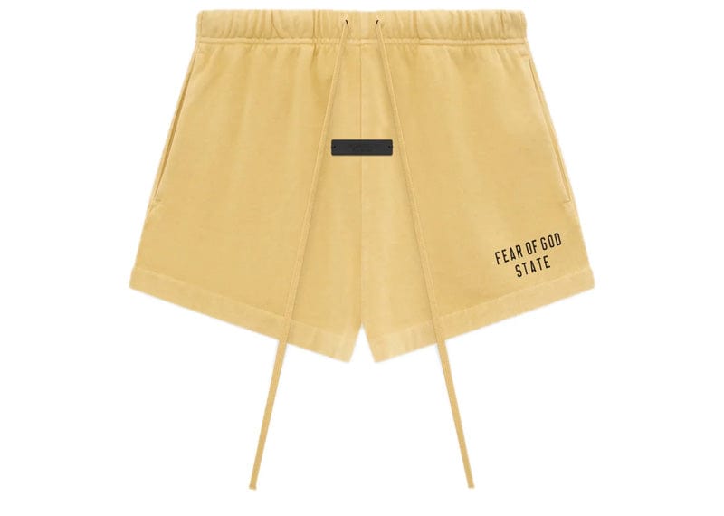 Fear Of God Essentials Fleece Soccer shorts Amber