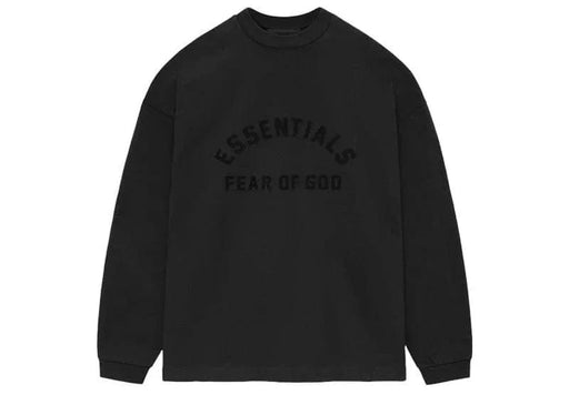 Fear of God Essentials Arch Logo L/S Tee Jet Black