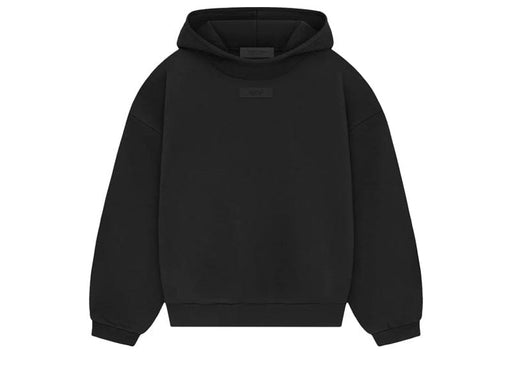 Fear of God Essentials Chest Logo Hoodie Jet Black/Jet Black