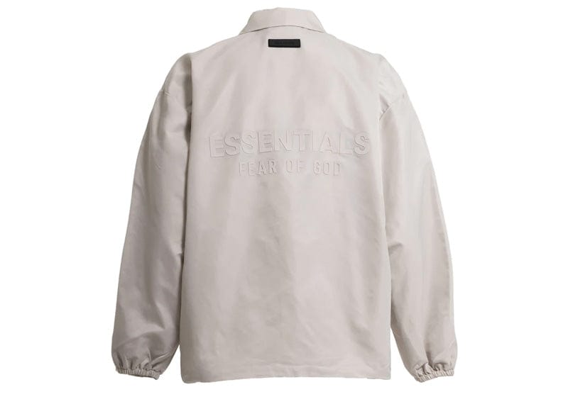 Fear of God ESSENTIALS Coaches Jacket 'Silver Cloud'