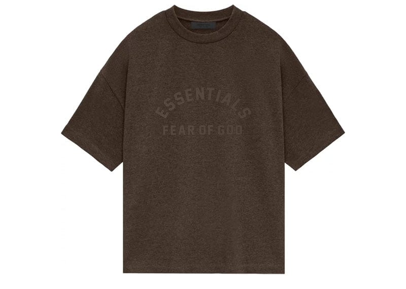 Fear of God Essentials Core Collection Heavy S/S Tee Heather Wood