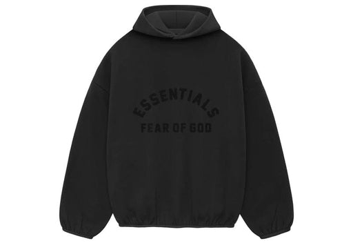 Fear of God Essentials Core Collection Nylon Fleece Hoodie Black/Black