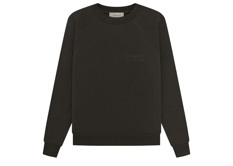 Fear of God Essentials Crewneck Sweatshirt Off Black