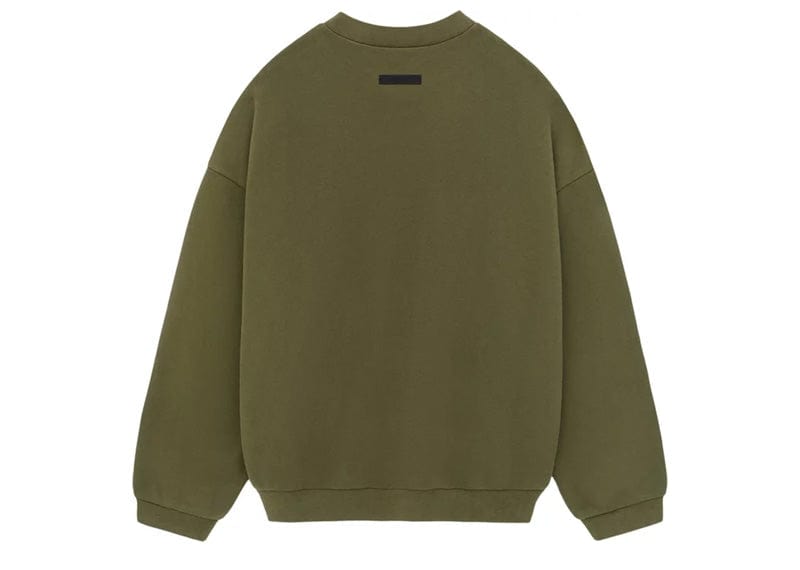 Fear of God Essentials Fleece Crewneck Military