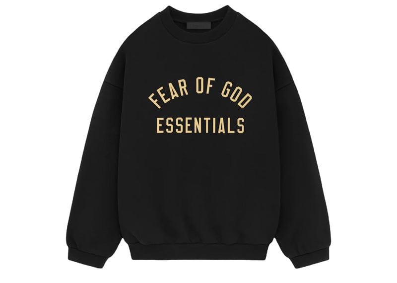 Fear of God Essentials Fleece II Crewneck Black