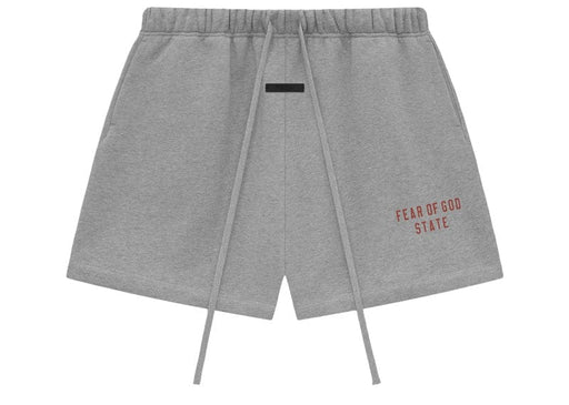 Fear of God Essentials Fleece Soccer Short Dark Heather