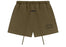 Fear of God Essentials Fleece Soccer Short Olive