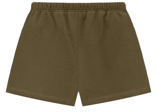 Fear of God Essentials Fleece Soccer Short Olive