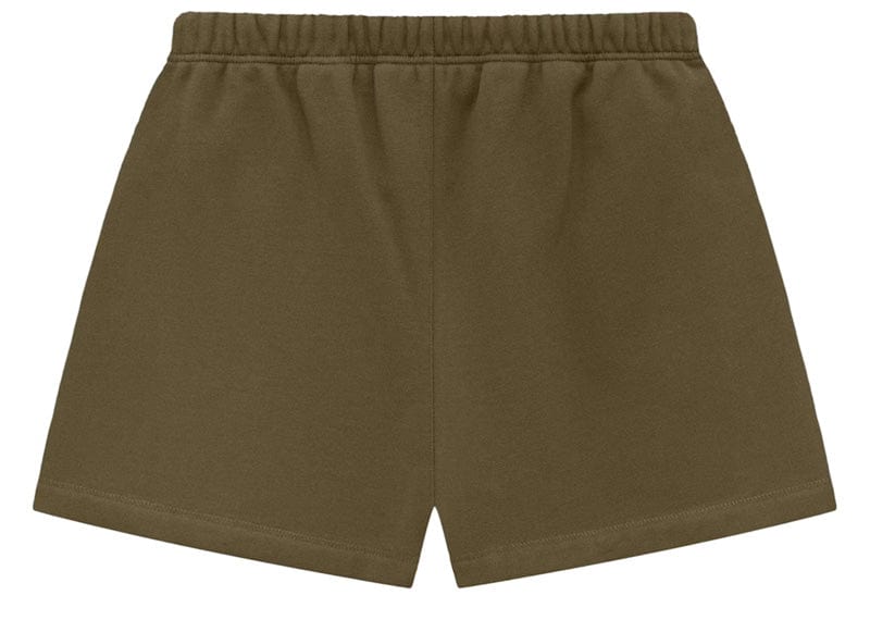 Fear of God Essentials Fleece Soccer Short Olive