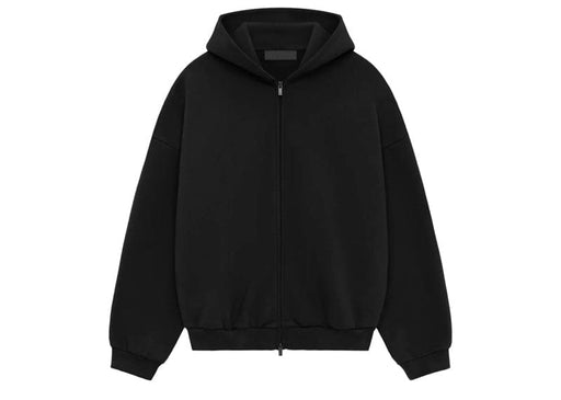 Fear of God Essentials Heavy Fleece Fullzip Hoodie Black