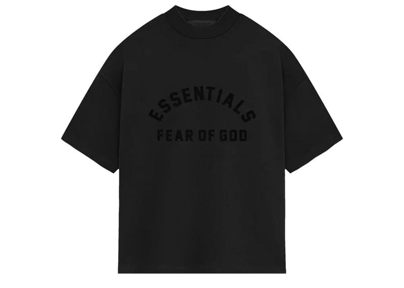 Fear of God Essentials Heavy Jersey Crewneck Tee Jet Black