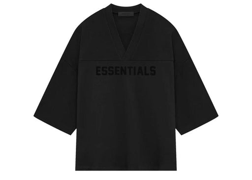 Fear of God Essentials Heavy Jersey Football Tee Jet Black