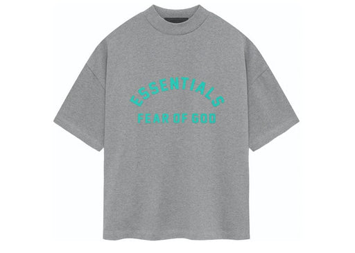 Fear of God Essentials Heavy Jersey S/S Tee Dark Heather Oatmeal