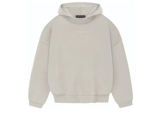 Fear of God Essentials Hoodie Silver Cloud