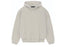 Fear of God Essentials Hoodie Silver Cloud