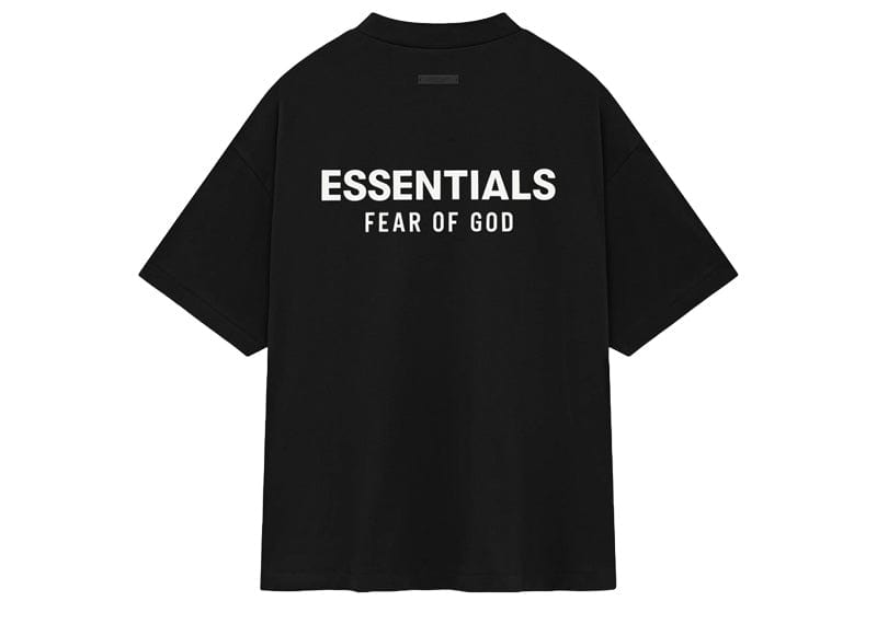 Fear of God Essentials Jersey Crewneck T-Shirt Black