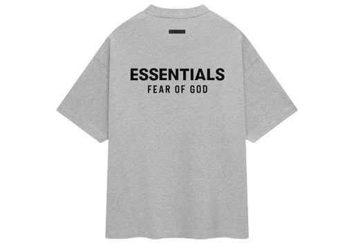 Fear of God Essentials Jersey Crewneck T-Shirt Light Heather Gray