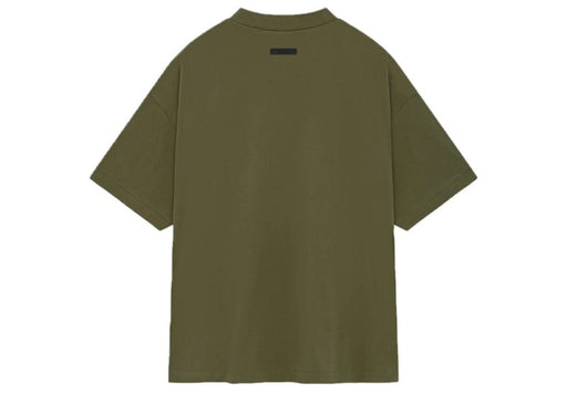 Fear of God Essentials Jersey Crewneck Tee Military